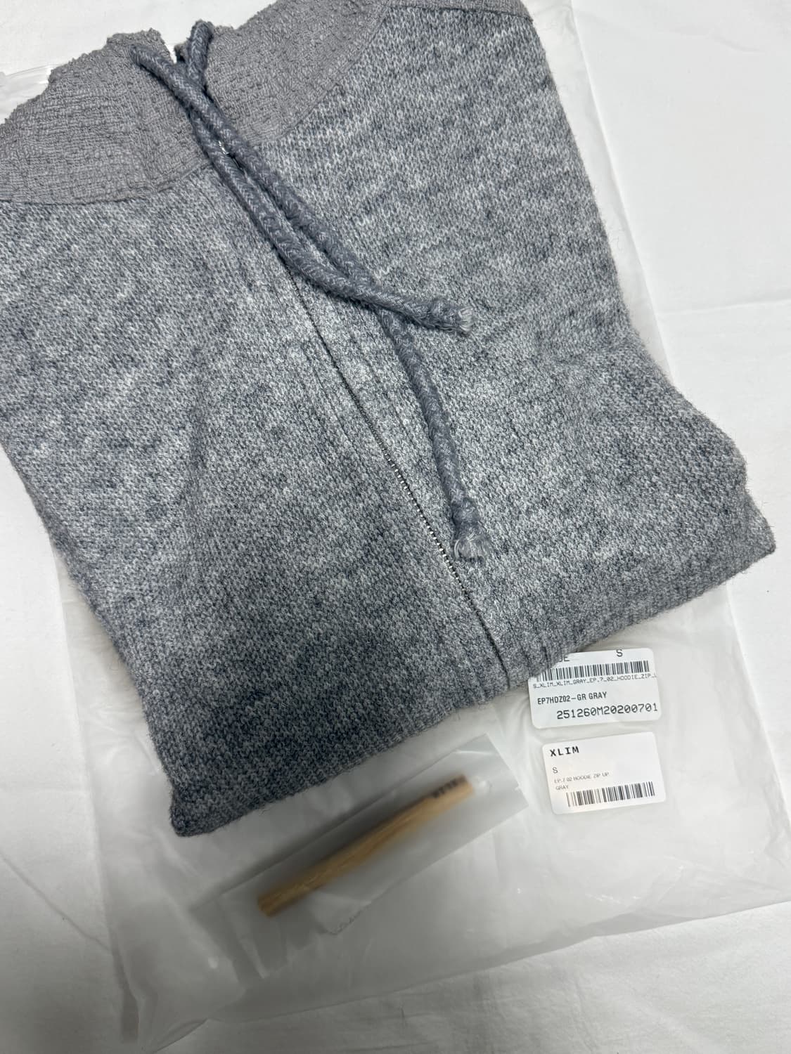 [S] 엑슬림 EP.7 02 후드 집업 상품이미지7