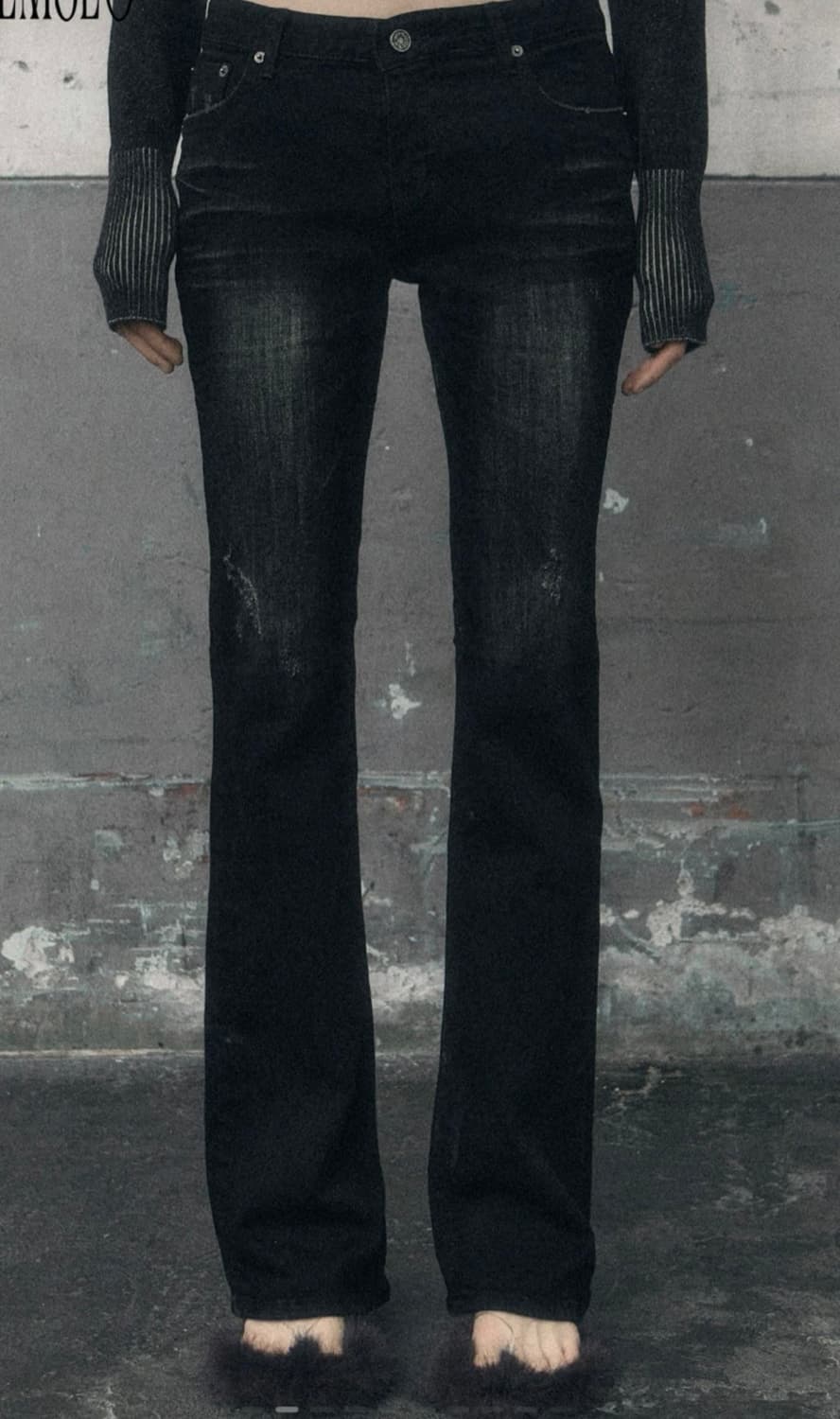 보헤미안서울 부츠컷 바지 상품이미지2