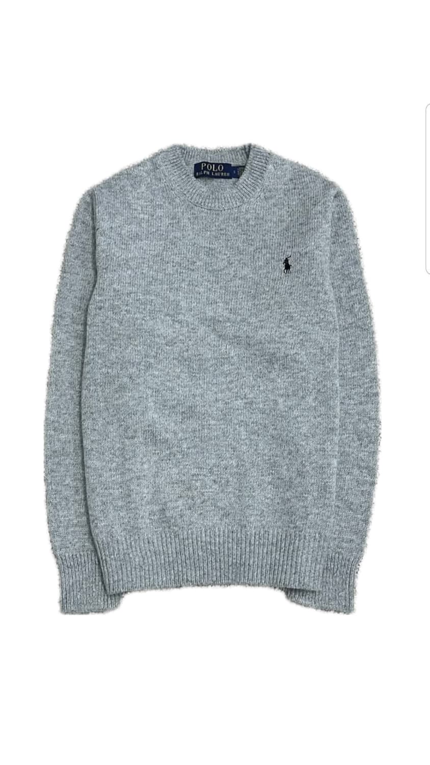 폴로 그레이 니트 상품이미지1