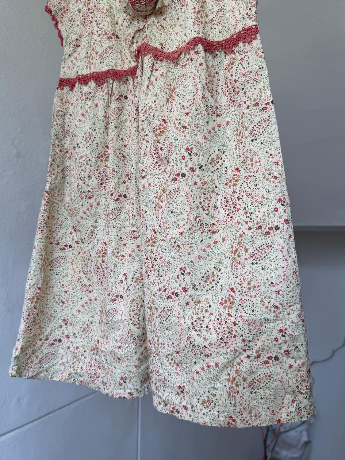 모리 플라워 퍼프 소매 블라우스 상품이미지3