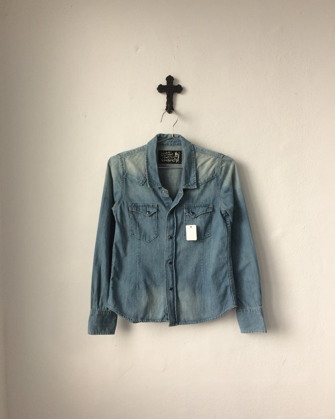 Western mood denim shirt 상품이미지2