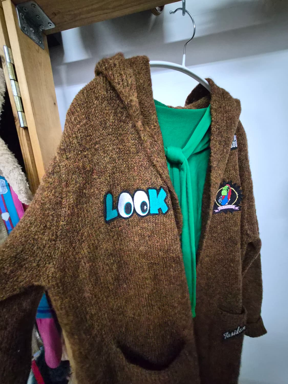 바닐라비 후드롱 가디건 상품이미지3