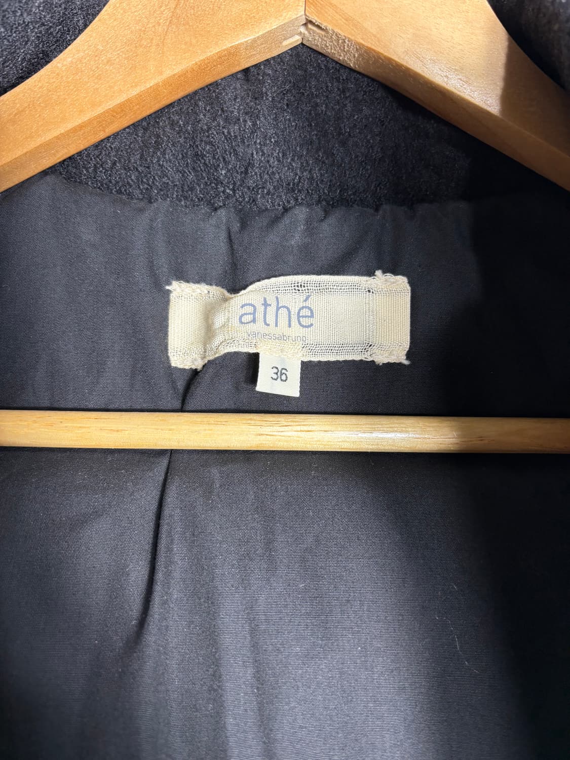 Athe 울 후드 패딩 상품이미지4