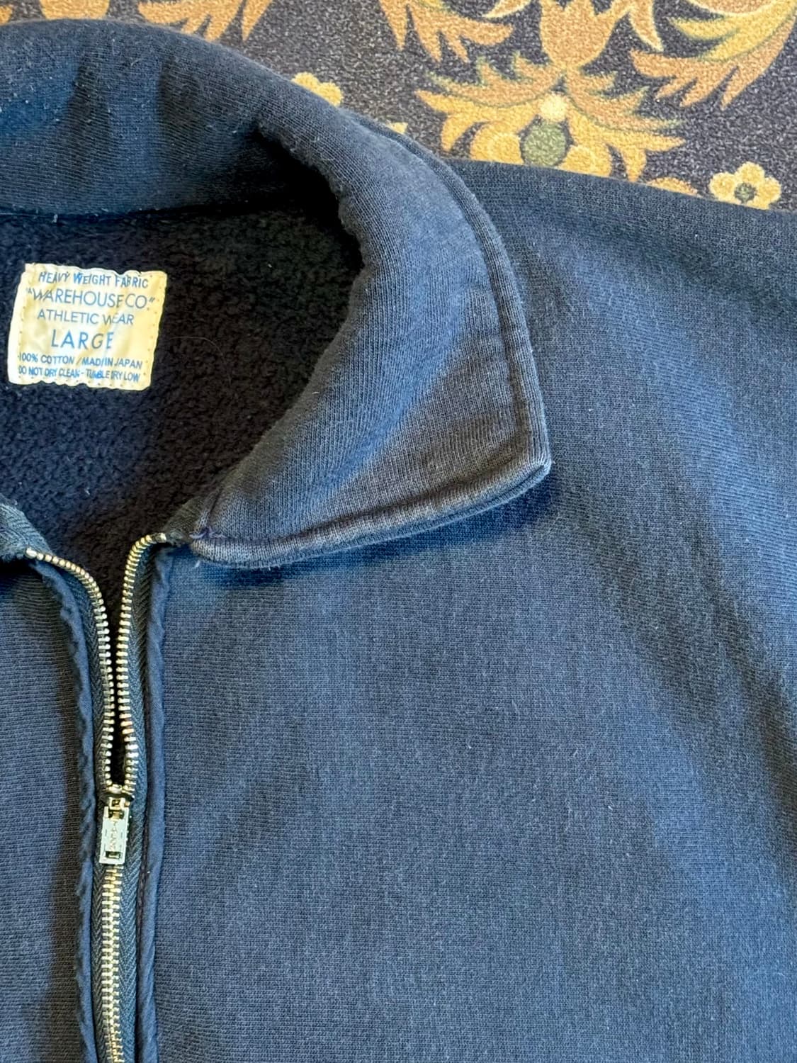 웨어하우스 lot 485 하프집 스웻셔츠 아프레쎄 상품이미지6