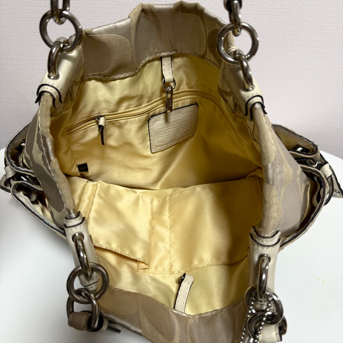 Y2k 코치 시그니처 토트백 상품이미지6