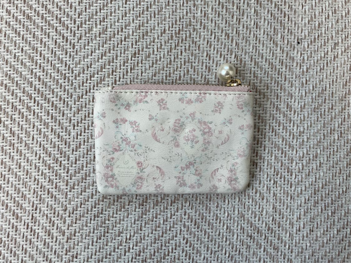 빈티지 플로럴 리본 코인 지갑 J03836 상품이미지2