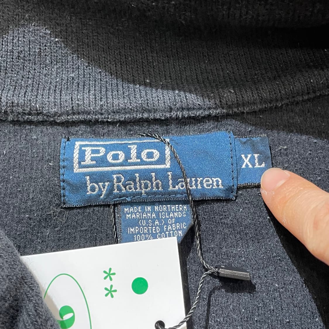 (XL) POLO 폴로 랄프로렌 반집업 스웻셔츠 맨투맨 상품이미지5