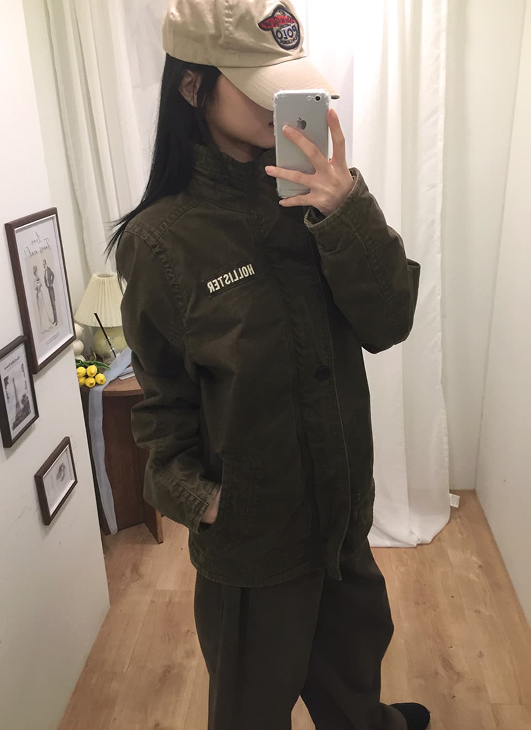 여성 홀리스터 야상자켓 100 상품이미지1