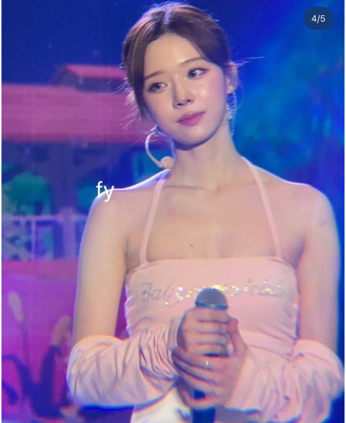 베이비메탈클럽 스트링탑 핑크 시부야 갸루 상품이미지2