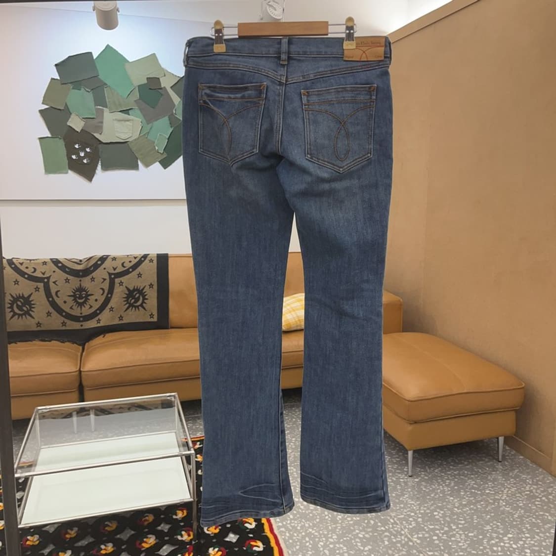 캘빈클라인 빈티지 세미부츠컷 워싱 데님팬츠 29인치 C07315 상품이미지4