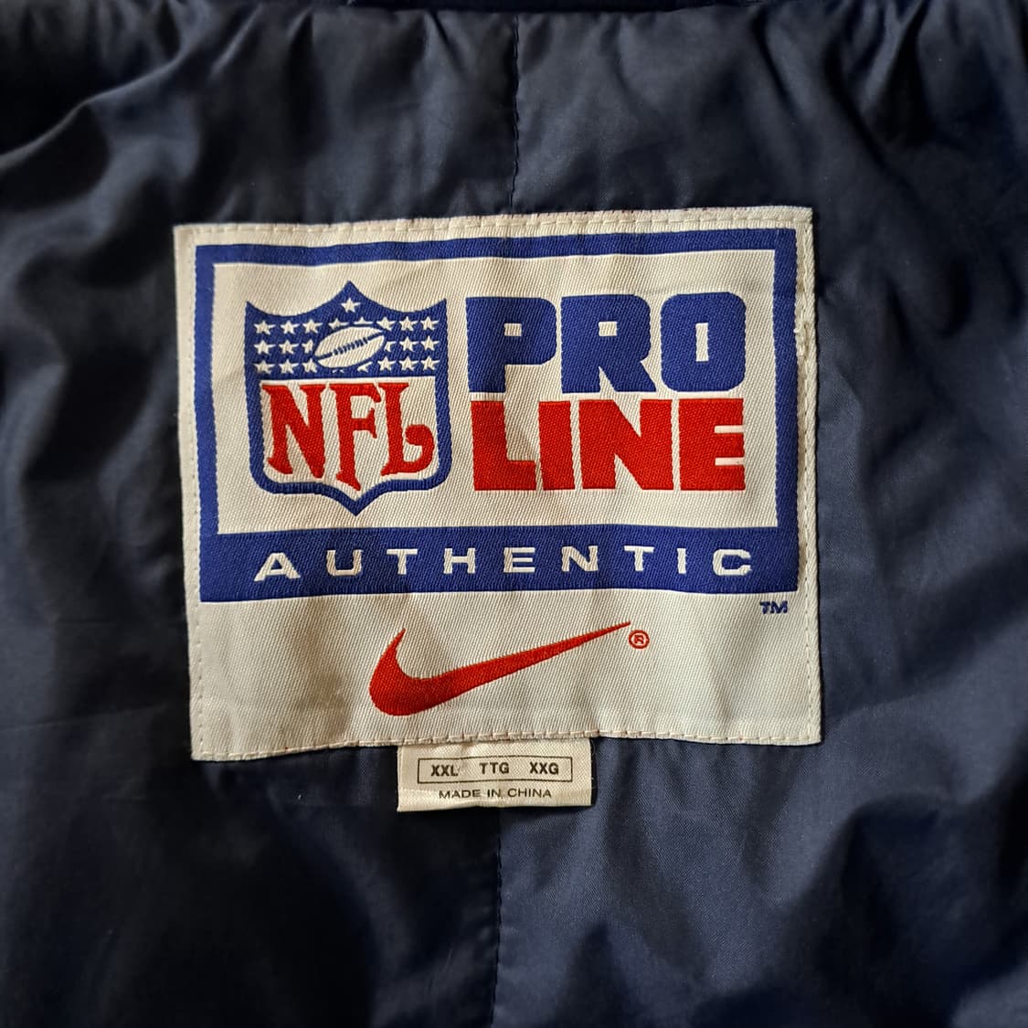 (택포) 90's 나이키 X NFL 카우보이 점퍼 2XL B703 상품이미지8