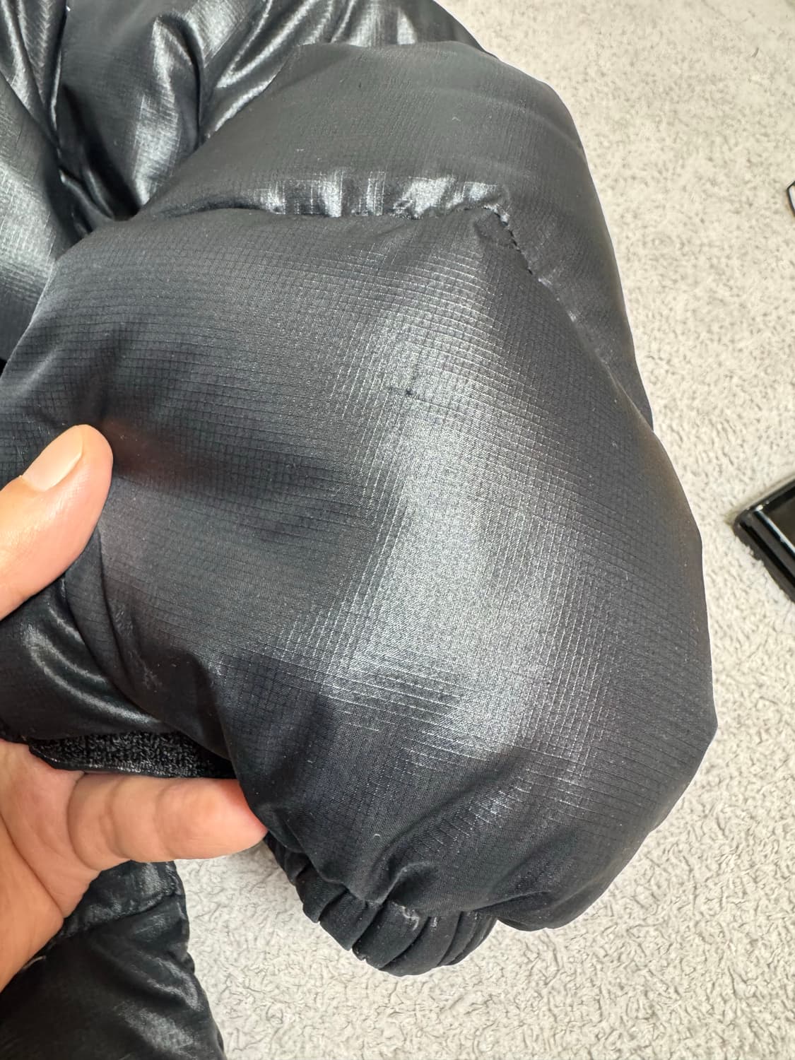 [s100] 노스페이스 눕시 700필 구형 og 블랙 패딩  상품이미지8