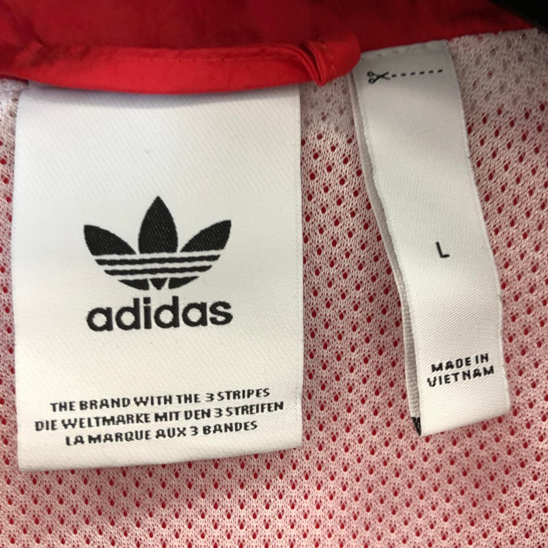 아디다스 빅트레포일 바람막이 L 상품이미지5