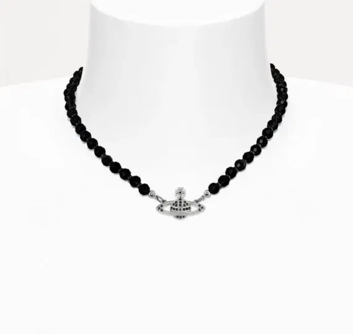 (구매) 비비안웨스트우드 블랙펄 목걸이 진주  상품이미지1