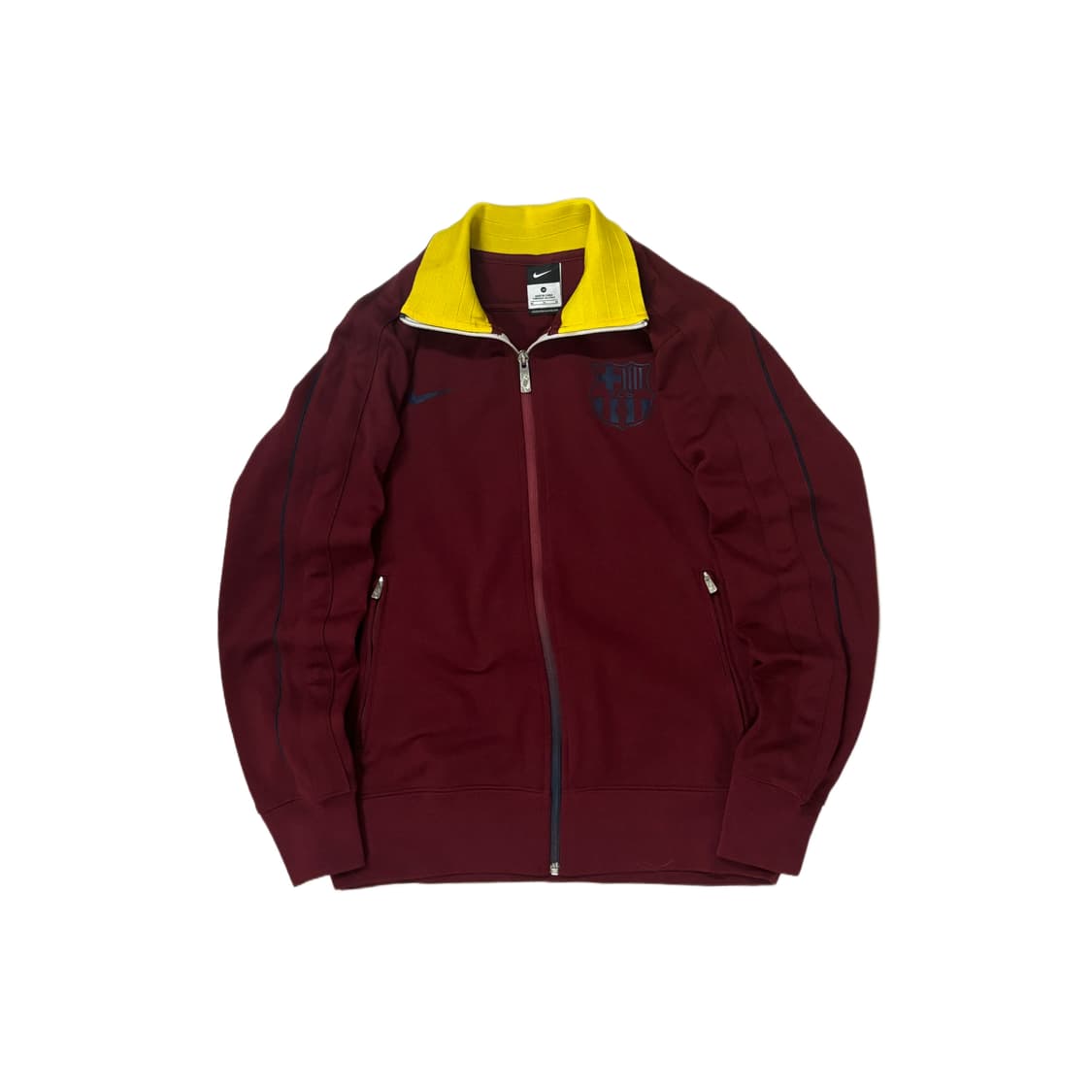 나이키 바르셀로나 져지 축구 트랙탑 버건디 상품이미지1