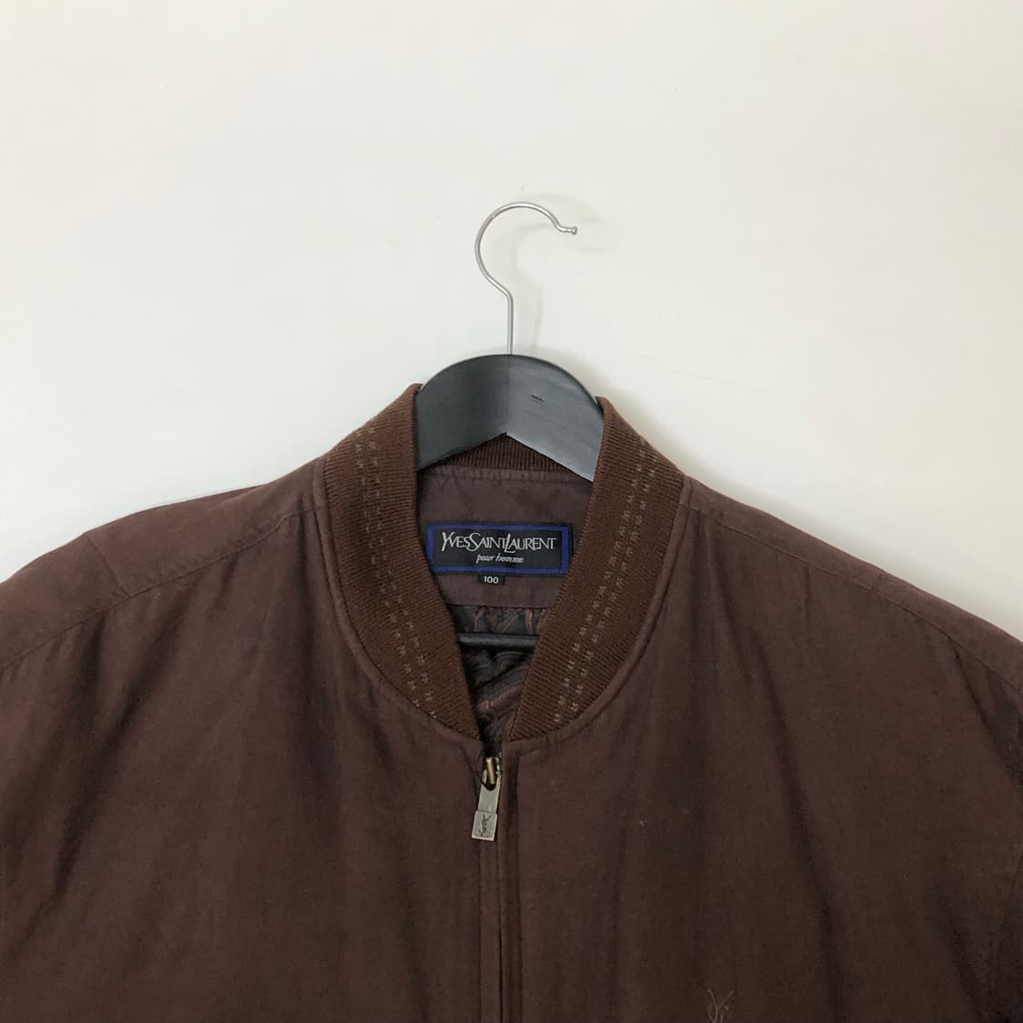 YSL 입생로랑 스웨이드 봄버 자켓 상품이미지1