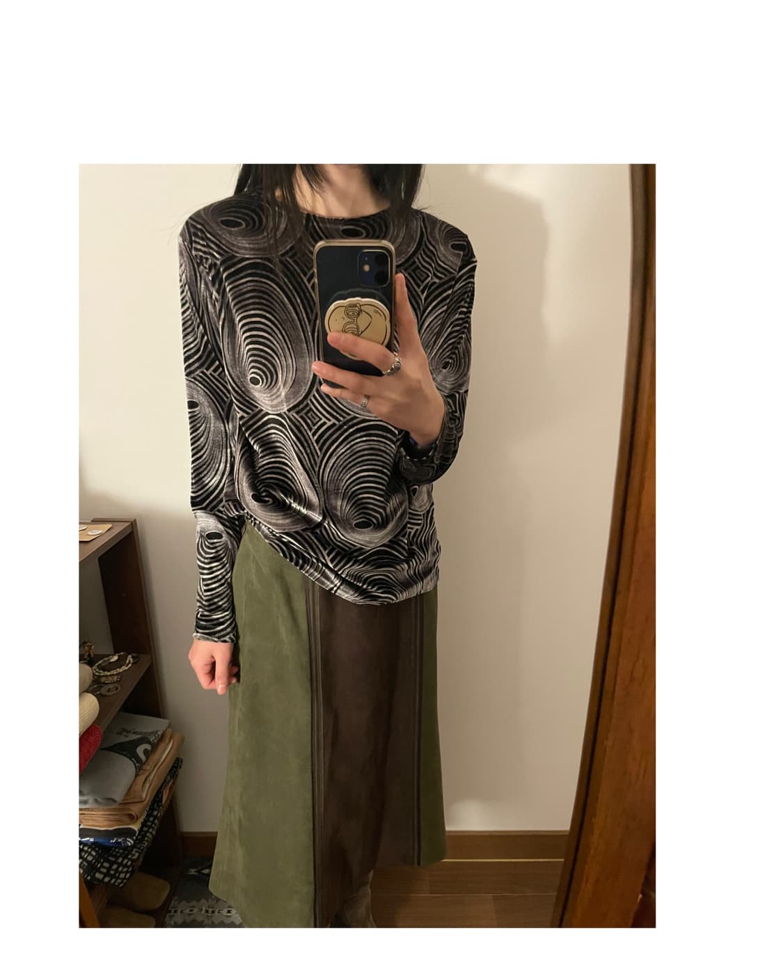 Patterned long sleeve 상품이미지6