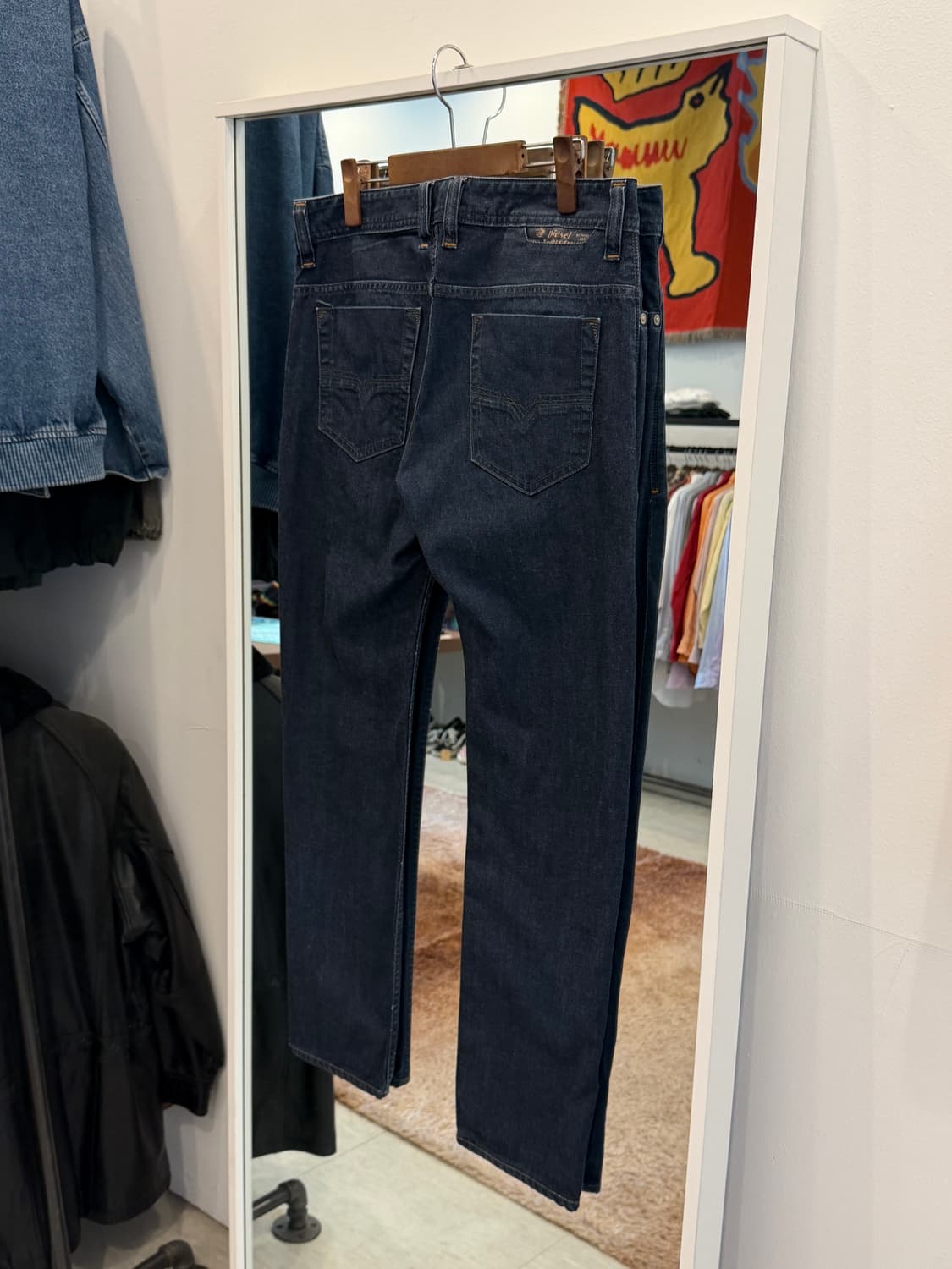 Diesel 디젤 SAFADO 인디고 데님 팬츠 (32inch) 상품이미지5