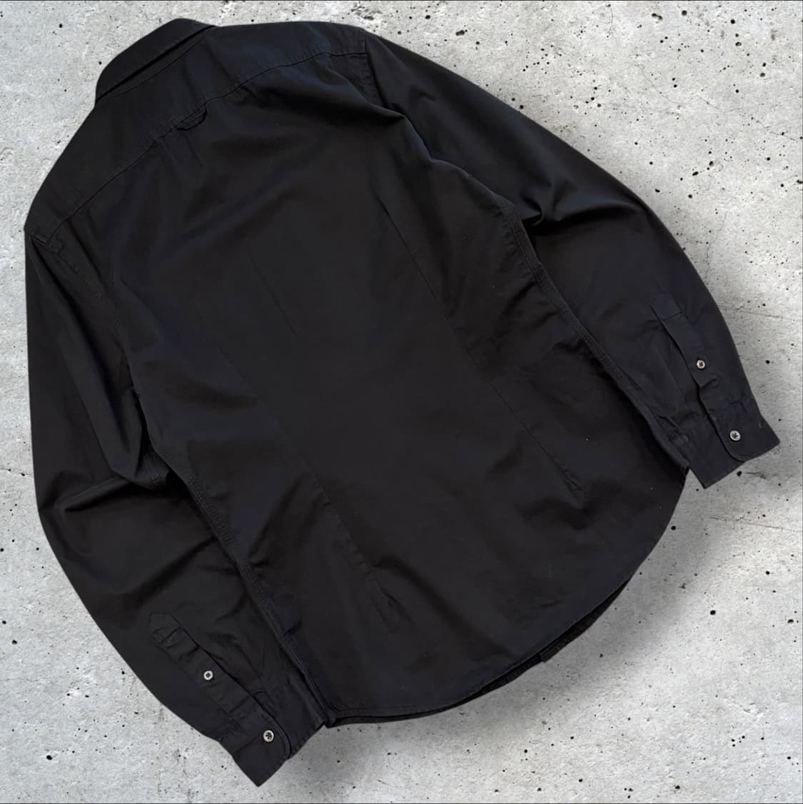 [L] 디젤 블랙 슬림핏 투포켓 셔츠 D810 상품이미지2