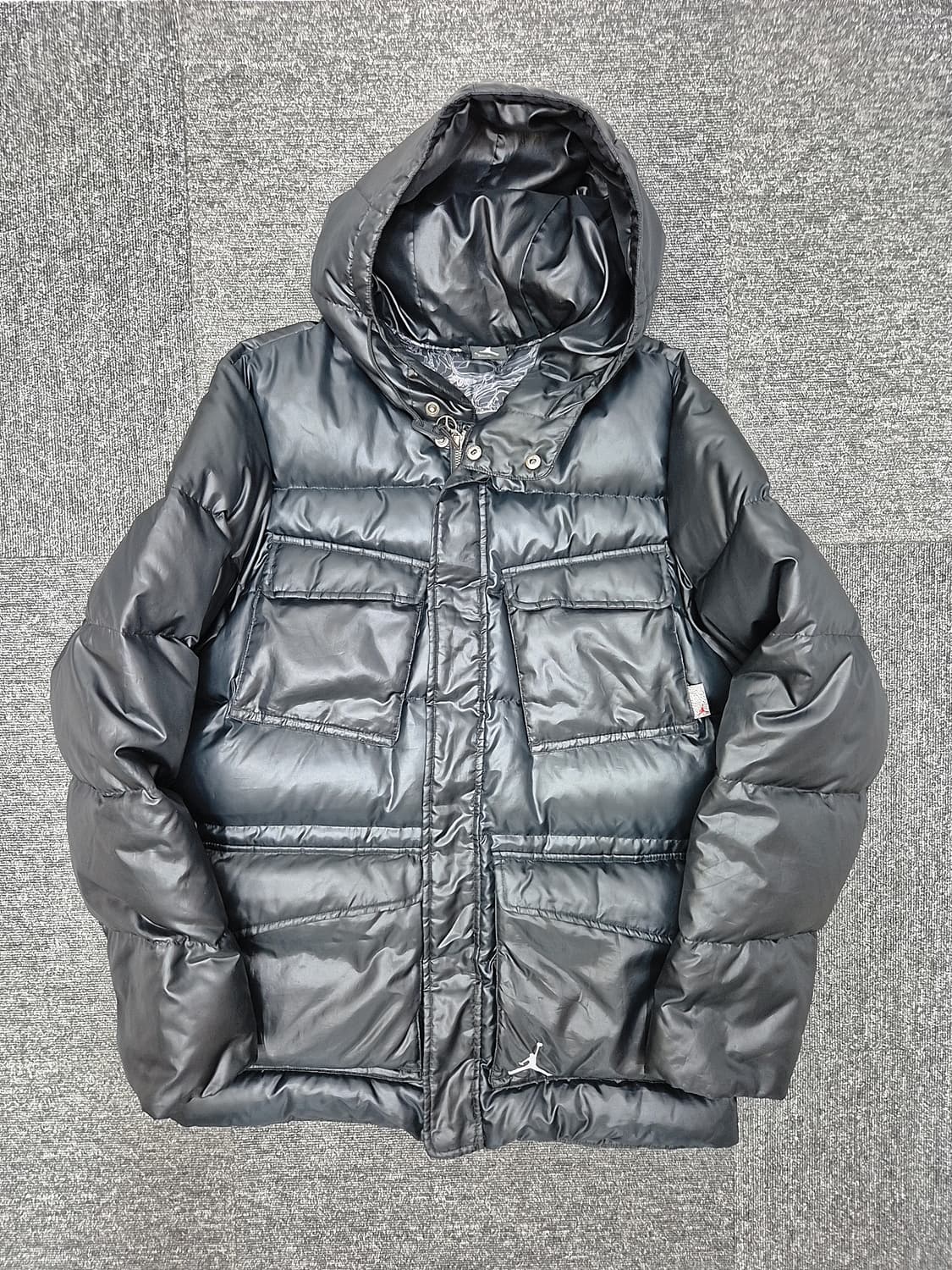 [100]<나이키 조던>블랙 패딩 점퍼 상품이미지1