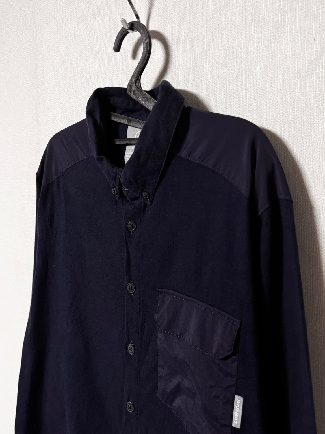 마무트 택티컬 네이비 긴팔 셔츠 상품이미지1