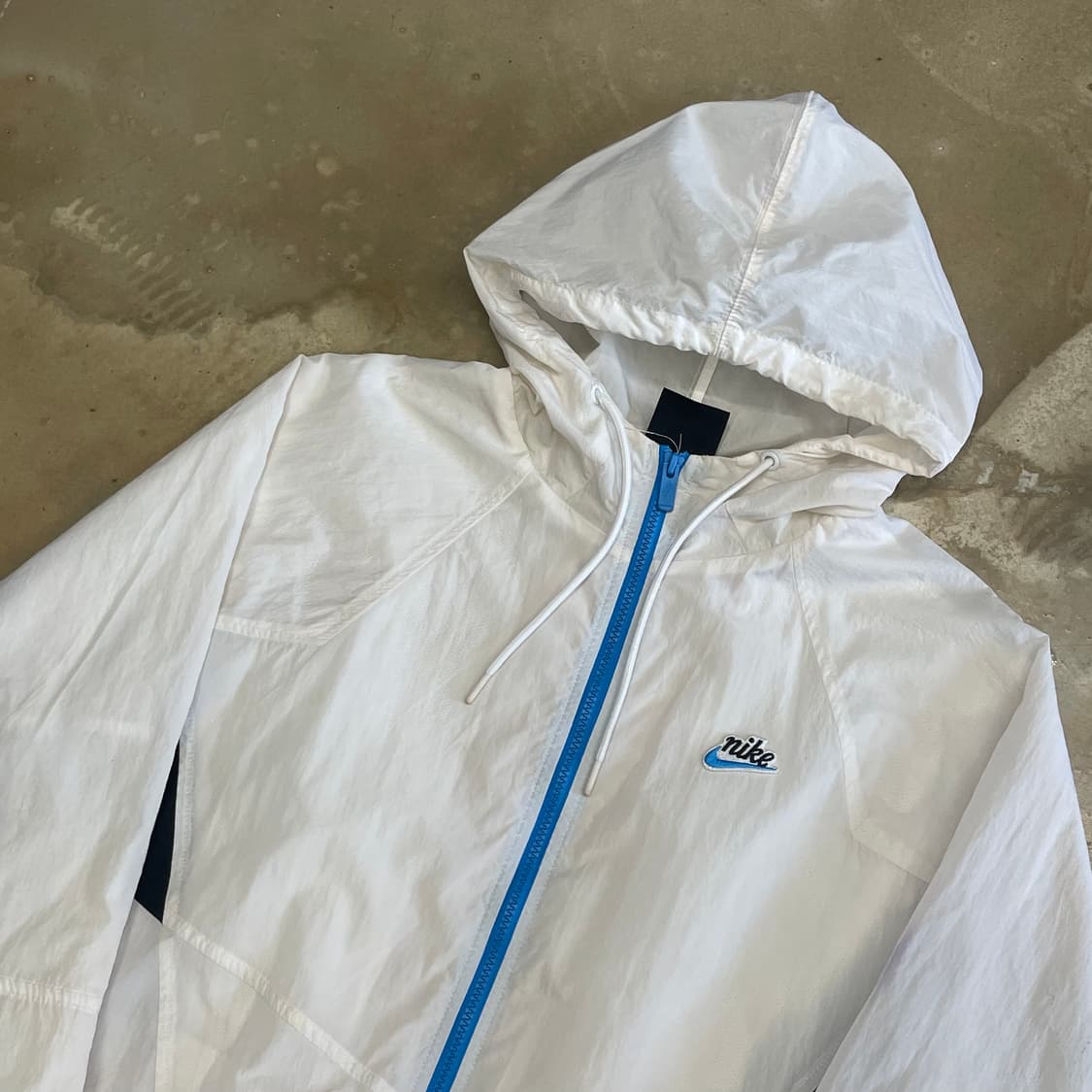 M 나이키 헤리티지 윈드러너 화이트 바람막이 상품이미지1
