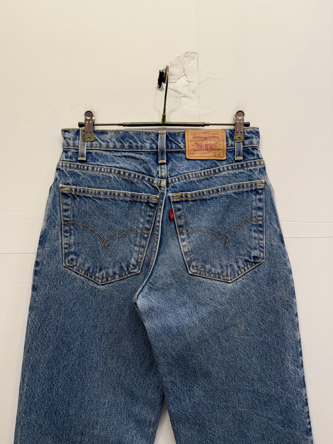 (27.5inch) 90s 빈티지 리바이스 550 블랭크탭 상품이미지1