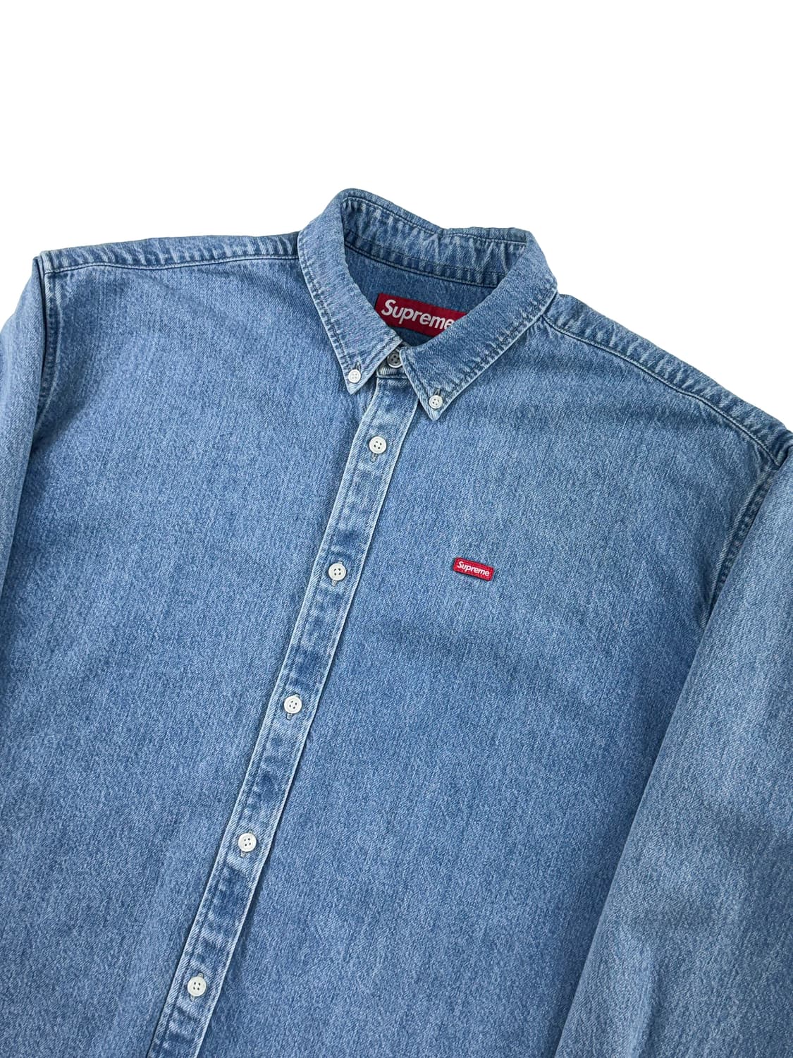 슈프림 스몰 박스 셔츠 데님 상품이미지2