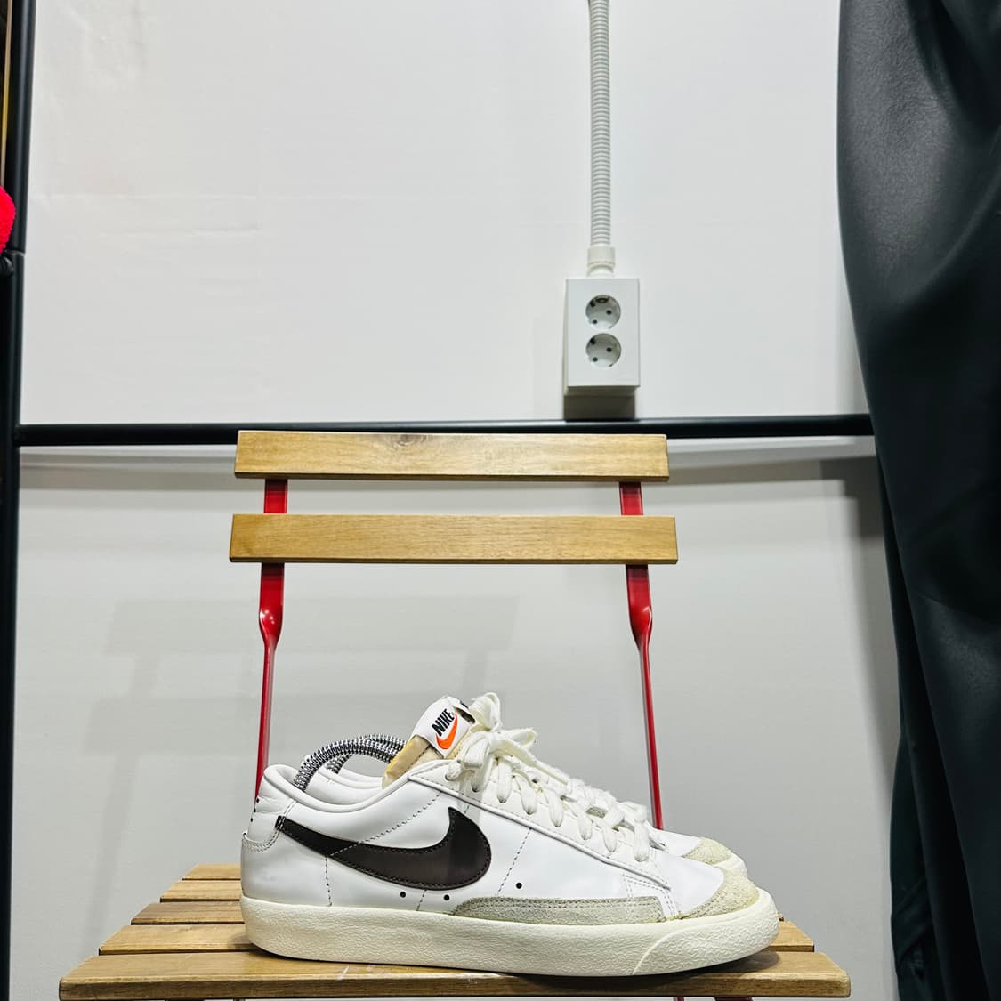 265) 나이키 운동화 남성 남자 신발 블레이저 로우 화이트/블랙 상품이미지1