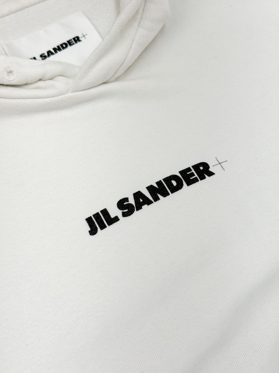 질샌더 후디드 로고 스웻셔츠 상품이미지5