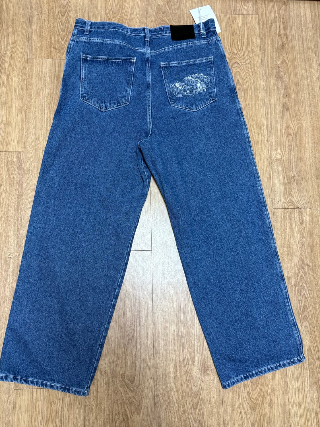 스웨이드 데님 팬츠 상품이미지4