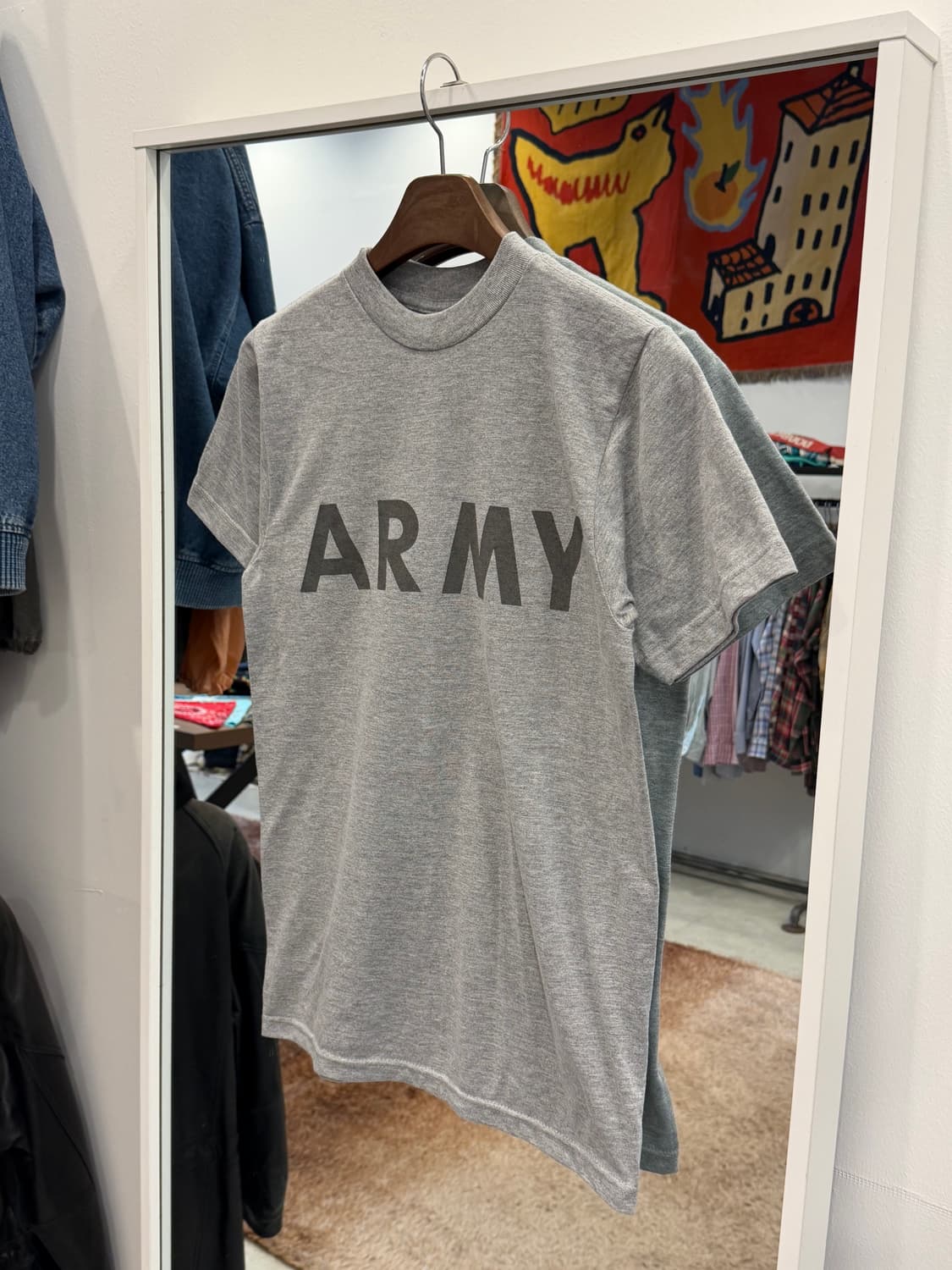 Military U.S.Army 미군 OG IPFU 반팔 티셔츠 상품이미지1
