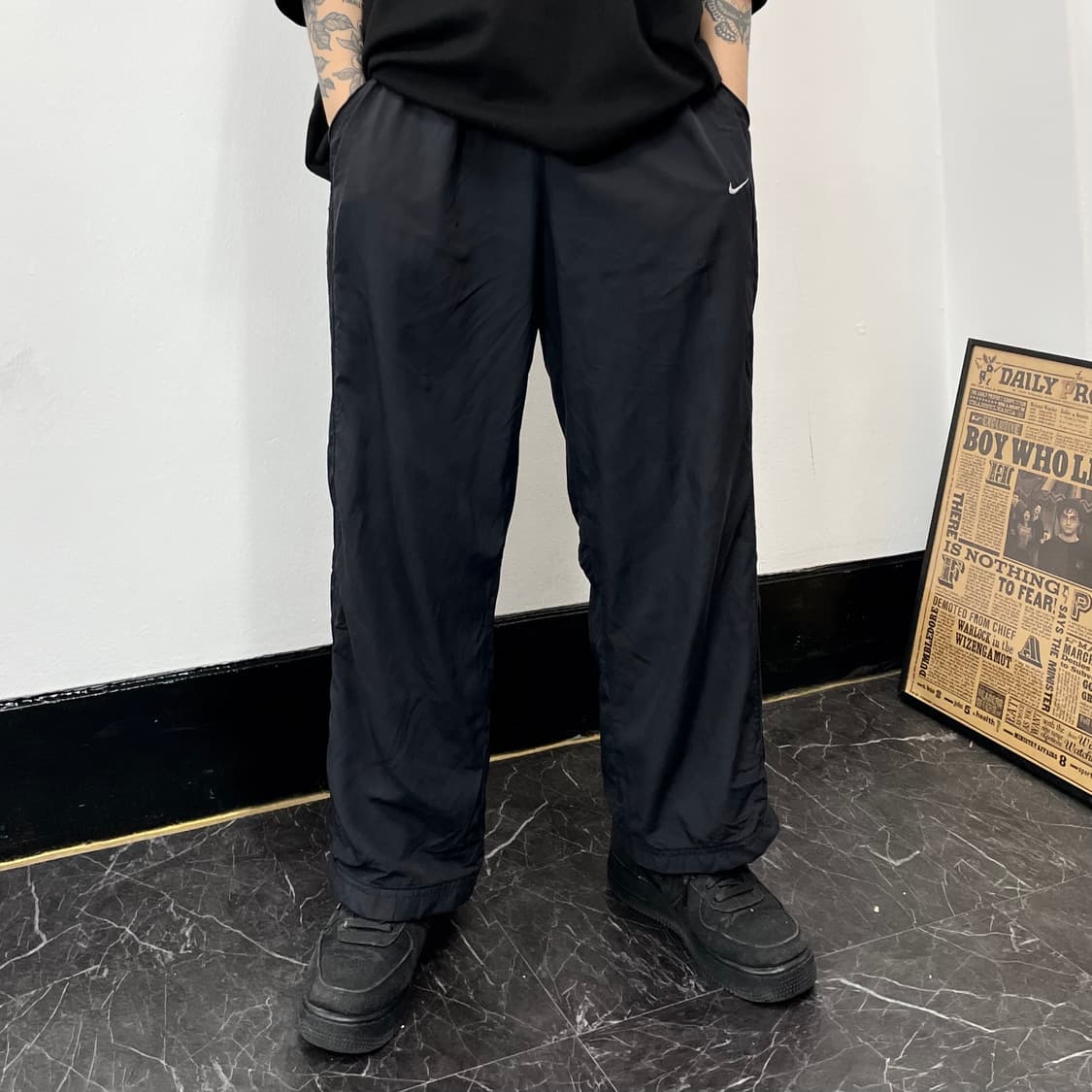 2XL 나이키 스우시 와이드 트랙팬츠 상품이미지2