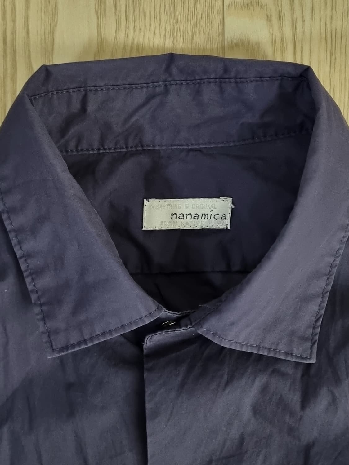 나나미카 레귤러 칼라 윈드 셔츠 상품이미지3