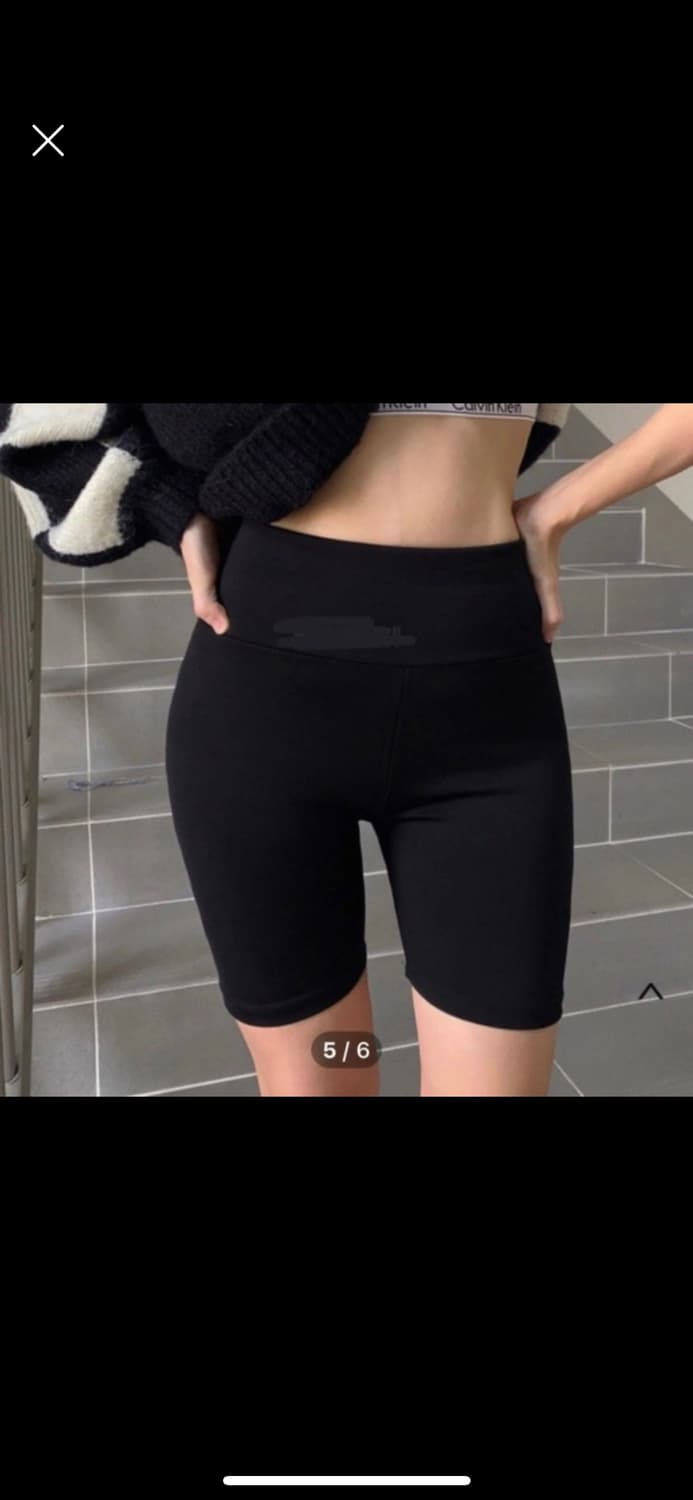 바이크 쇼츠 4부 레깅스팬츠 상품이미지2