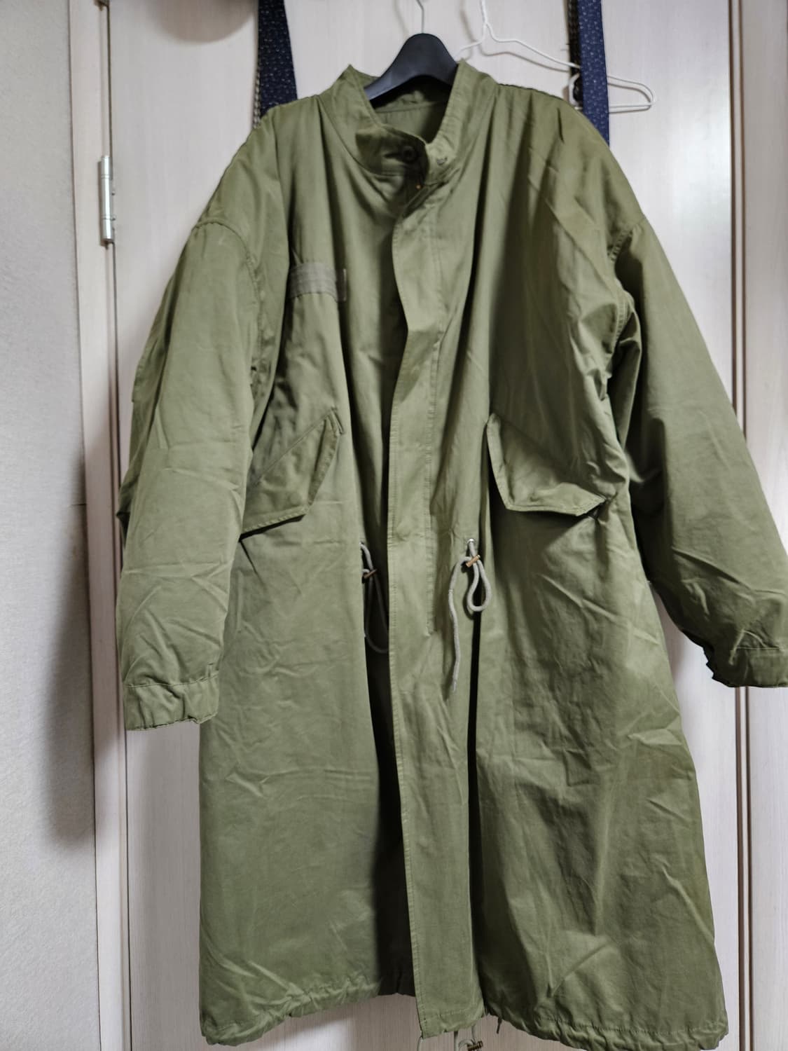 엑스톤즈 피쉬테일파카 개파카 M 사이즈 내피 양면 상품이미지1