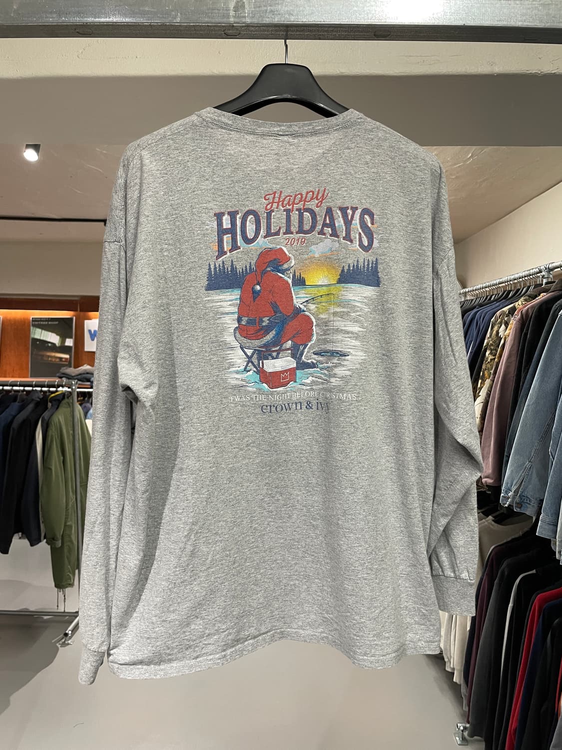 빈티지 롱슬리브 티셔츠(그레이)   상품이미지10