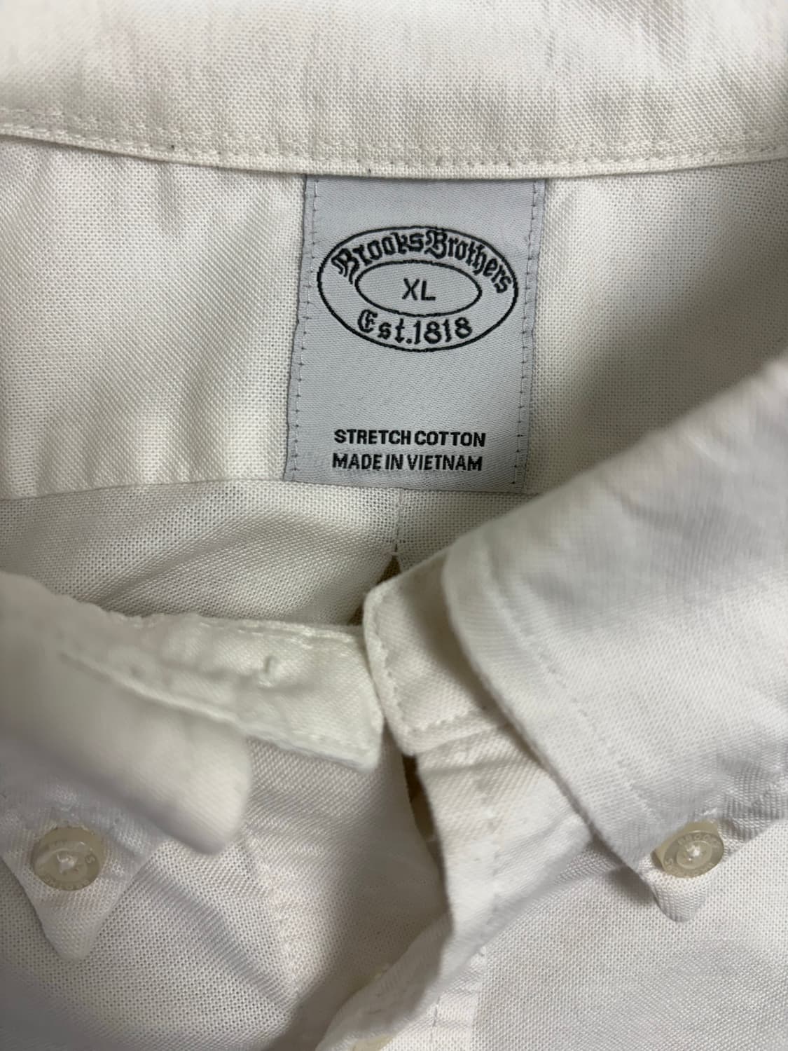 브룩스브라더스 셔츠 화이트 상품이미지6