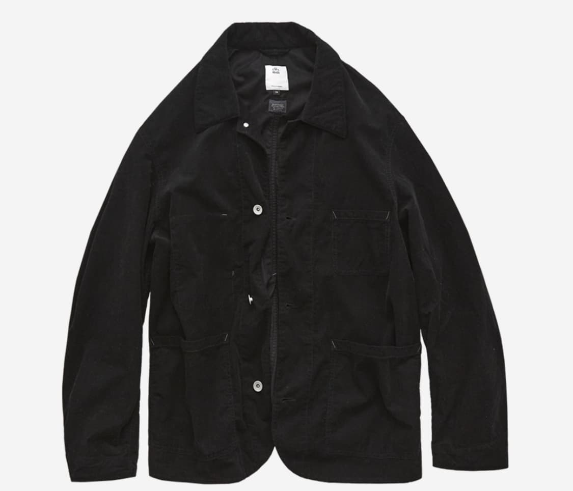 폴리테루 25ss 초어 자켓 (커버올 자켓) 23 버전 블랙 4 상품이미지1