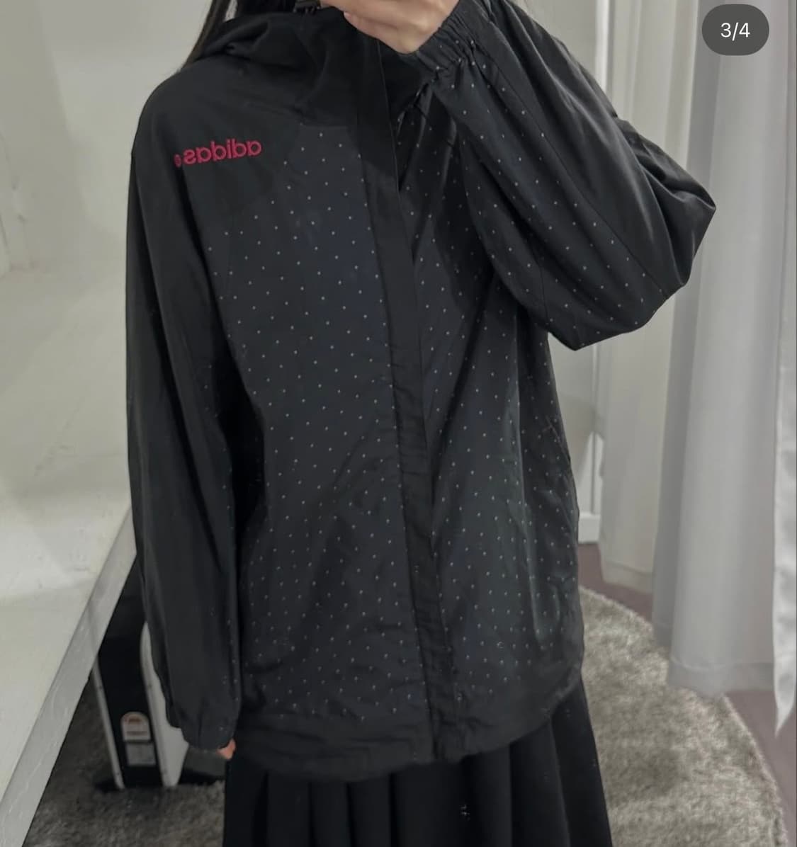아디다스 도트 바람막이 상품이미지3