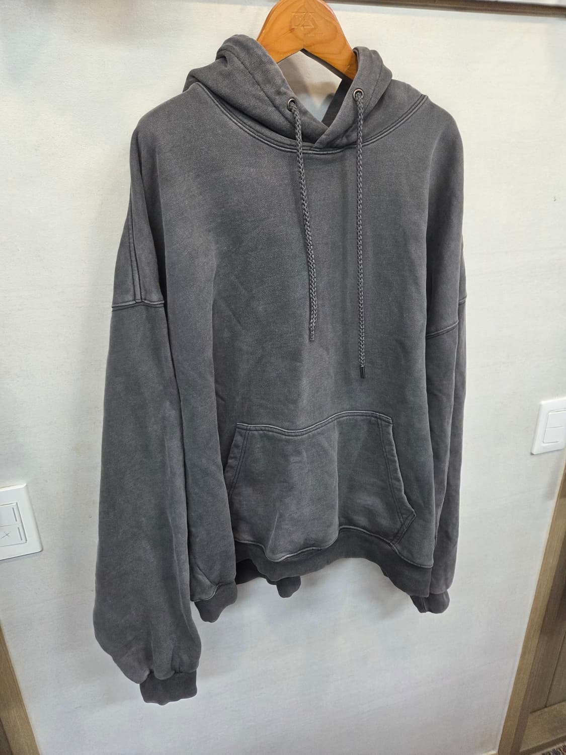 페이탈 고스트 피그먼트 오버핏 후드티 xl 상품이미지5