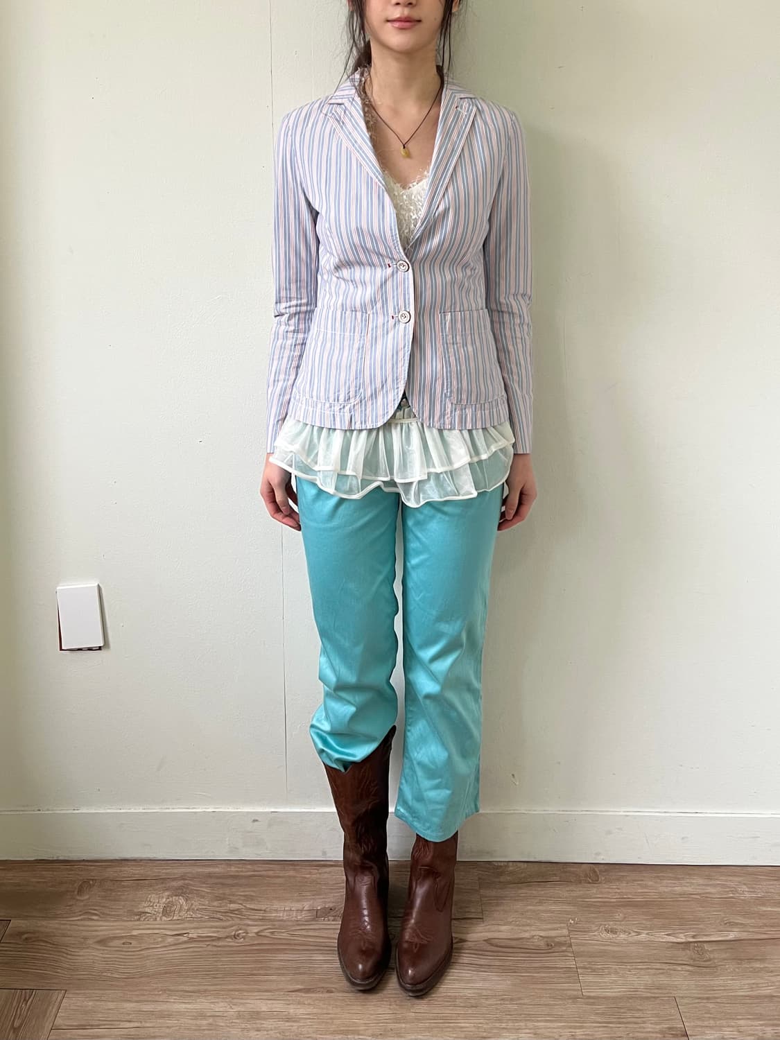 AGNONA 민트 진 상품이미지7