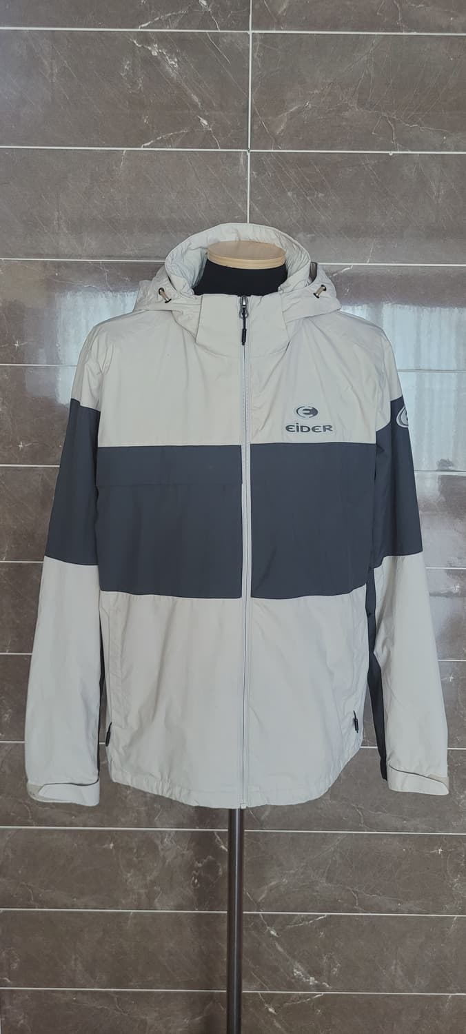 👔남성100사이즈👔아이더 배색 후드 바람막이(춘추용) 상품이미지1