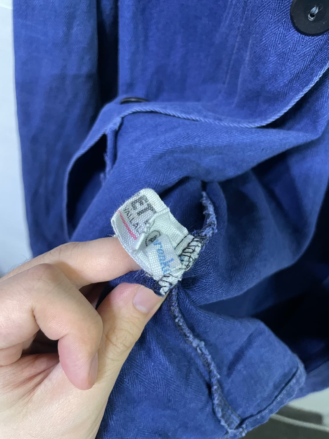 빈티지 프렌치 워크 자켓 초어자켓 48사이즈 Ergonett 상품이미지7