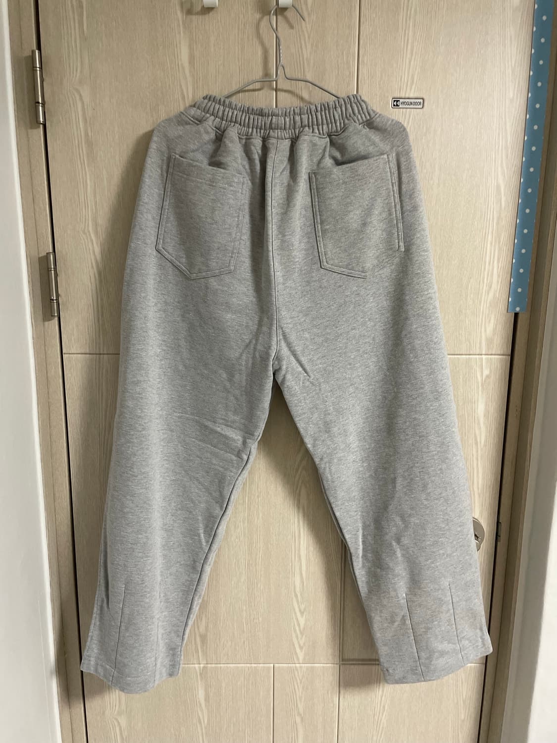 [M]토피 턱 벌룬핏 와이드 스웻팬츠 상품이미지2