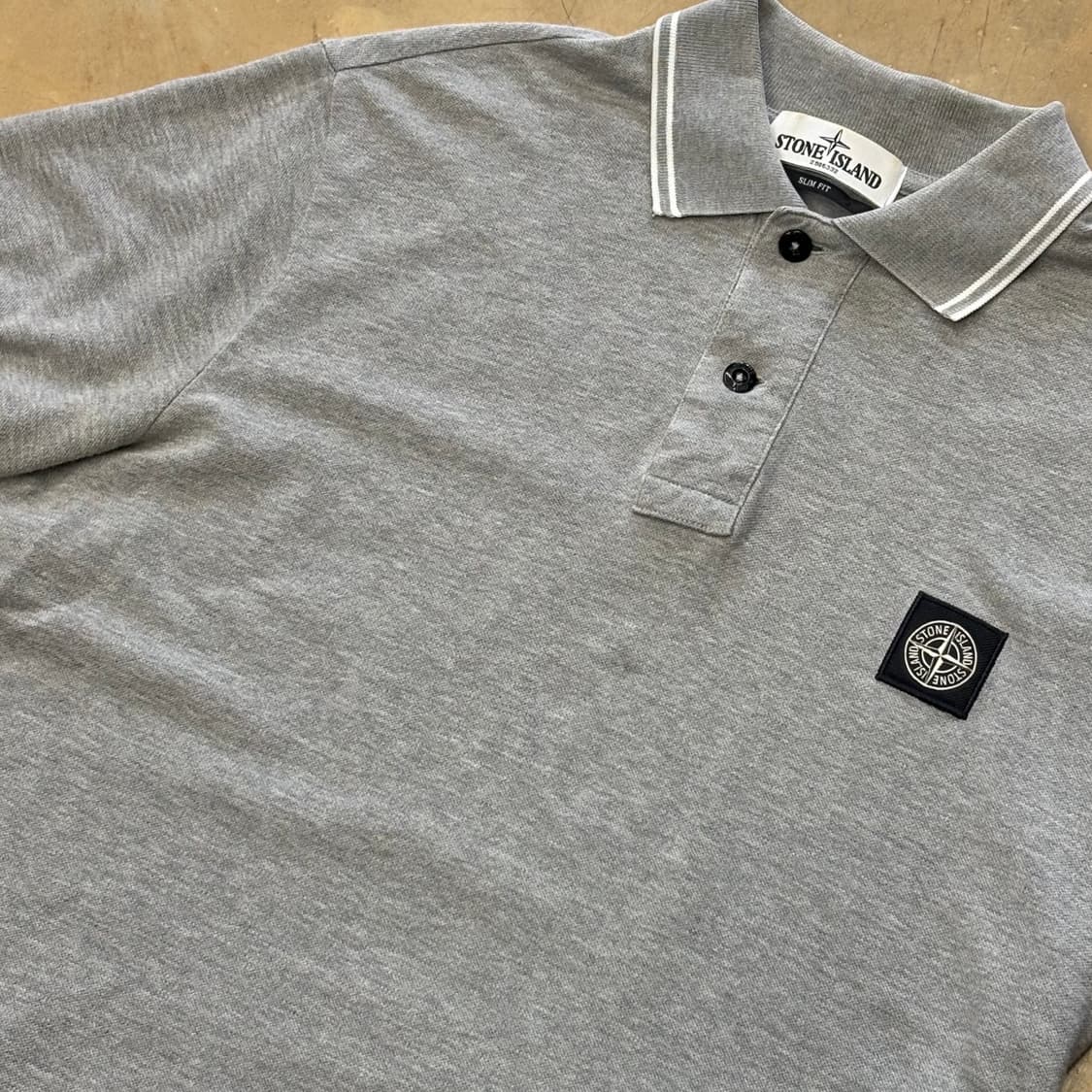 🫶🏻M 스톤아일랜드 슬림핏 카라 short T-shirt🫶🏻 상품이미지2