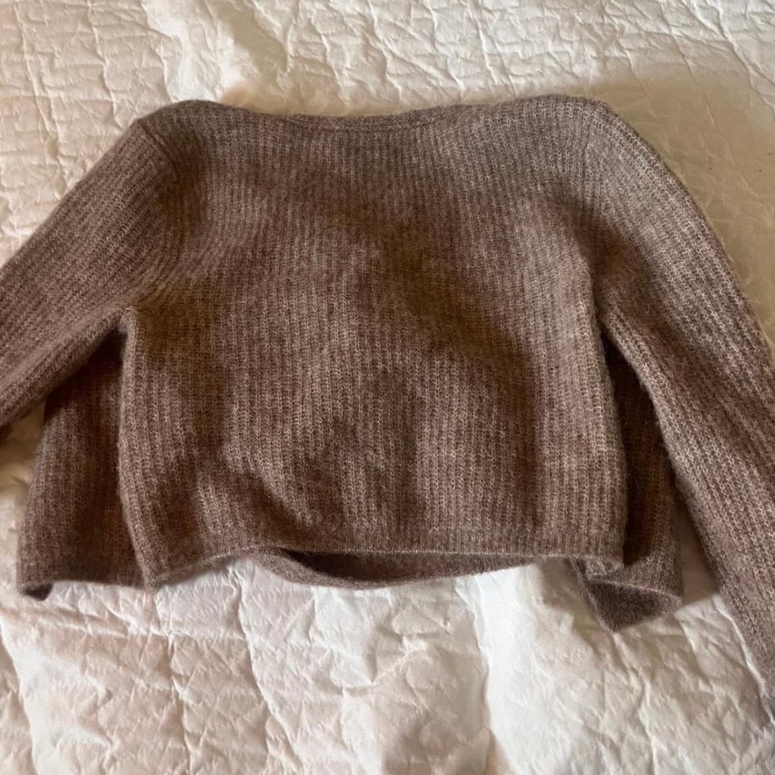 알렉산더왕 크롭 나시 니트 가디건 상품이미지2