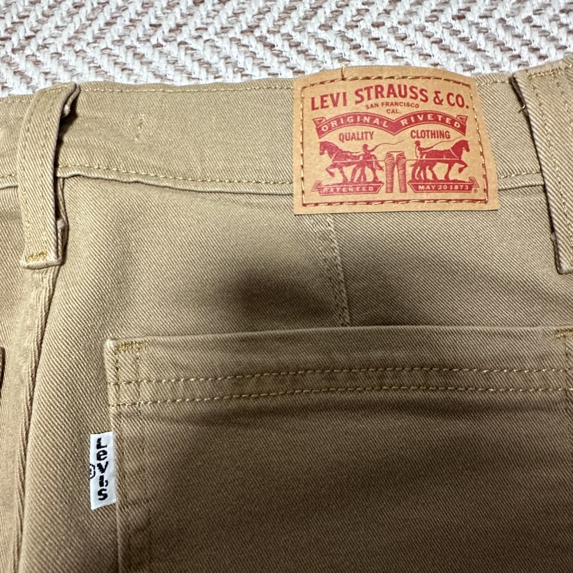 LEVI'S 724 whitetab work pants 상품이미지3