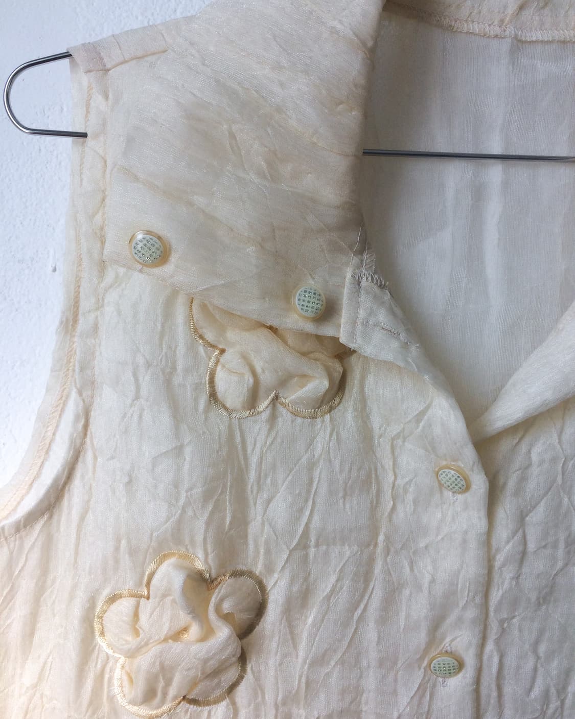 Patch point high neck vest 상품이미지4