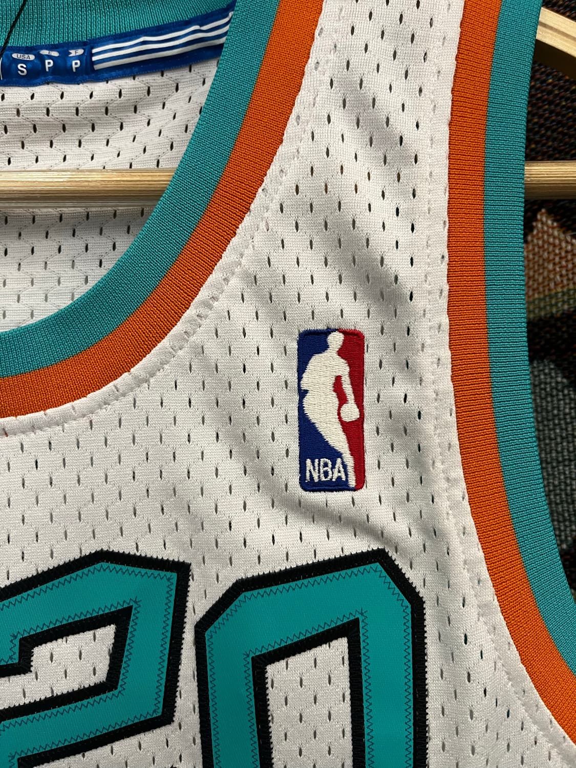 아디다스 NBA 1996 올스타 개리 페이튼 져지 #csz0101 상품이미지4